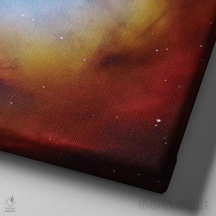 تابلو Trifid Nebula II,M20، سحابی سهتایی II اثر رابرت گندلر - نمای نزدیک بافت بوم