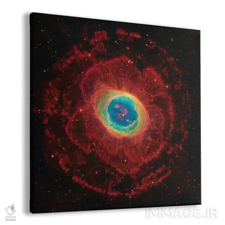 تابلو ام۵۷، سحابی حلقهای (انجیسی ۶۷۲۰) اثر رابرت گندلر - نمای پرسپکتیو محصول