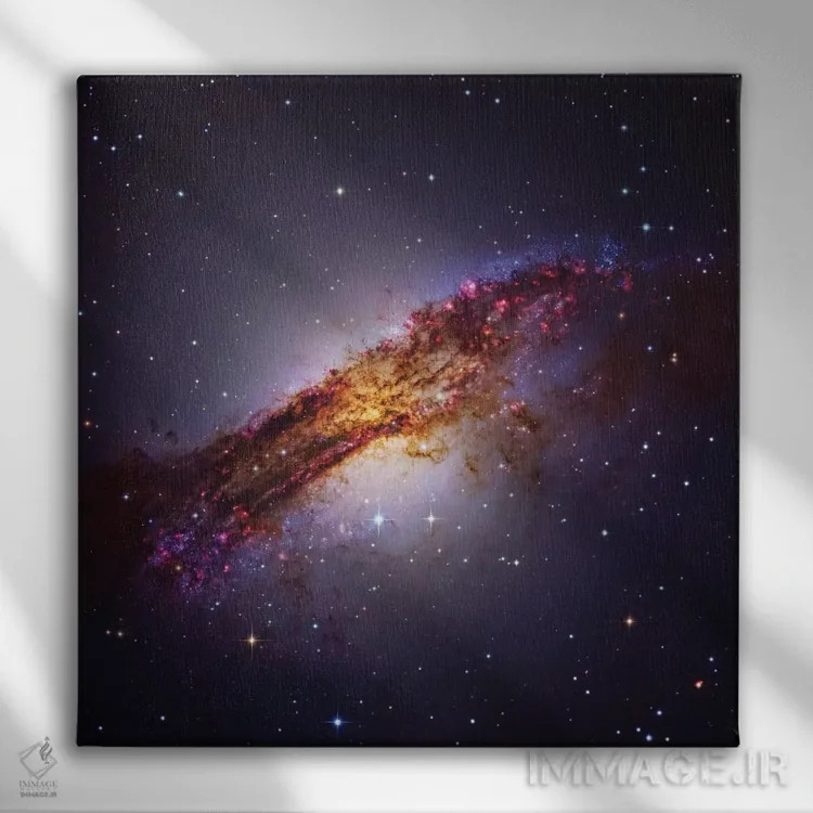 تابلو قنطورس "ای" (انجیسی ۵۱۲۸) اثر رابرت گندلر - نمای روبهرو روی دیوار