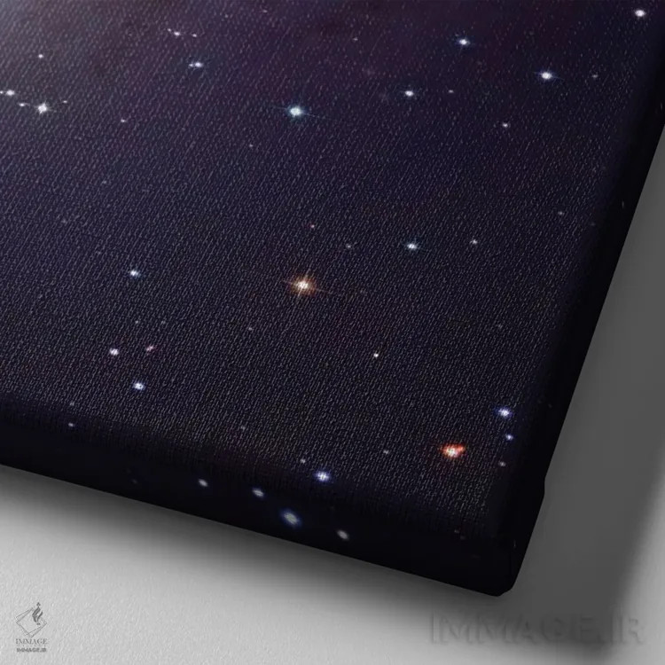 تابلو قنطورس "ای" (انجیسی ۵۱۲۸) اثر رابرت گندلر - نمای نزدیک بافت بوم