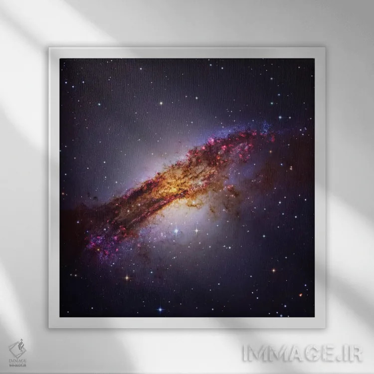 تابلو قنطورس "ای" (انجیسی ۵۱۲۸) اثر رابرت گندلر - نمای قابدار سفید