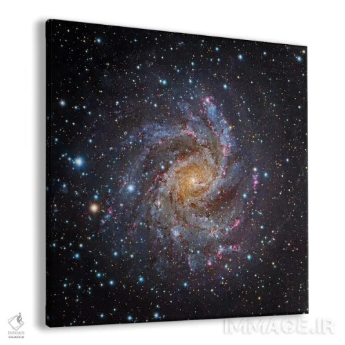 تابلو کهکشان مارپیچی در قیفاووس (انجیسی ۶۹۴۶) اثر رابرت گندلر - نمای پرسپکتیو محصول