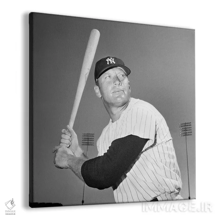 تابلو میکی منتل (۱۹۳۱–۱۹۹۵) اثر ناشناس - نمای پرسپکتیو محصول