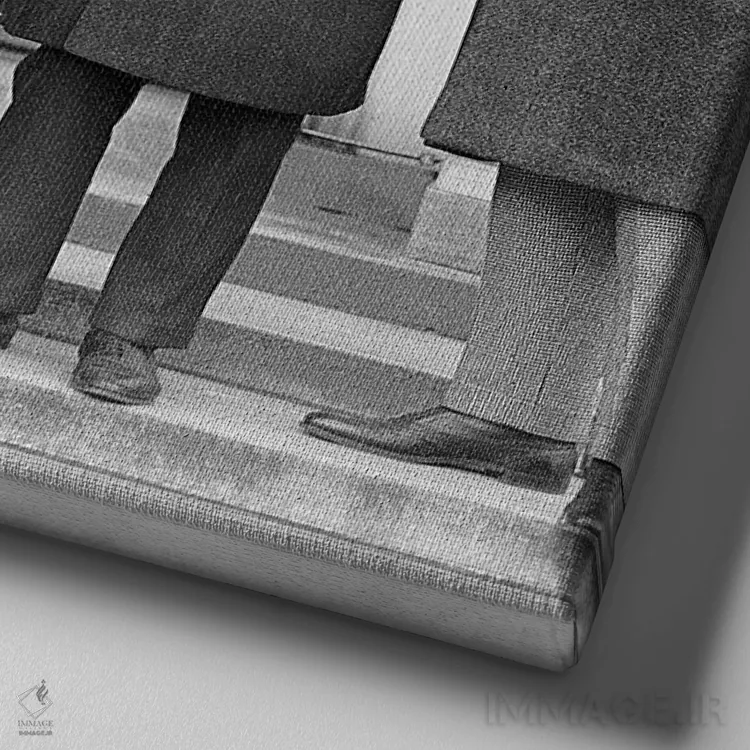 تابلو جرج اچ. روث (بیسبالسیت مشهور) اثر ناشناس - نمای نزدیک بافت بوم