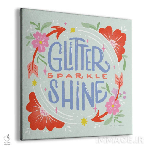 تابلو "درخشش و برق زدن I" اثر گیا گراهام - نمای پرسپکتیو محصول