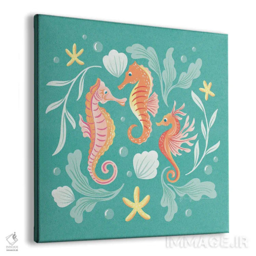 تابلو زیر دریا V اثر گیا گراهام - نمای پرسپکتیو محصول