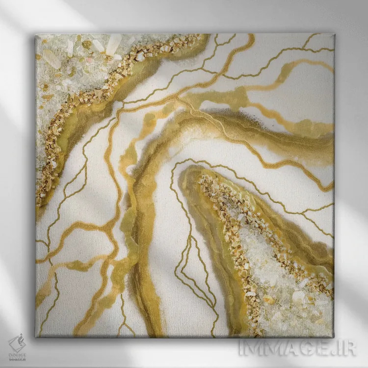 تابلو پنجرهٔ اسرارآمیز اثر گوگا استودیو (استودیوی هنری) - نمای روبهرو روی دیوار