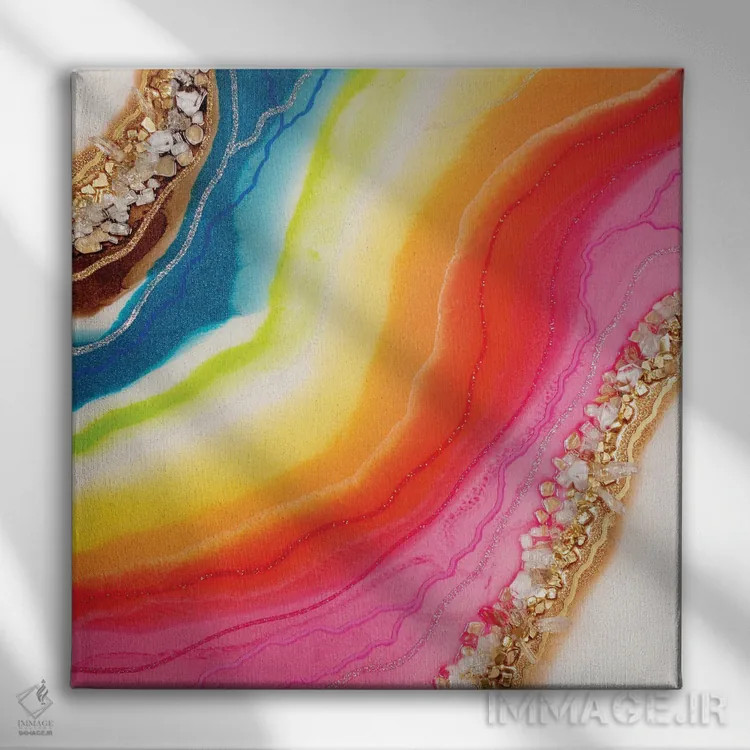 تابلو عطر پریدریایی IV اثر گوگا استودیو (استودیوی هنری) - نمای روبهرو روی دیوار