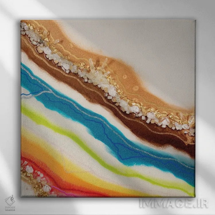 تابلو عطر پریدریایی I اثر گوگا استودیو (استودیوی هنری) - نمای روبهرو روی دیوار