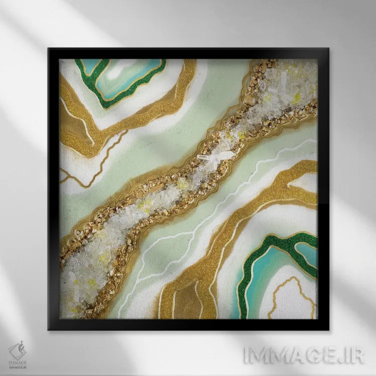 تابلو آغاز (تلفظ اسپانیایی: ال کومینسو) اثر گوگا استودیو (استودیوی هنری) - نمای قابدار مشکی