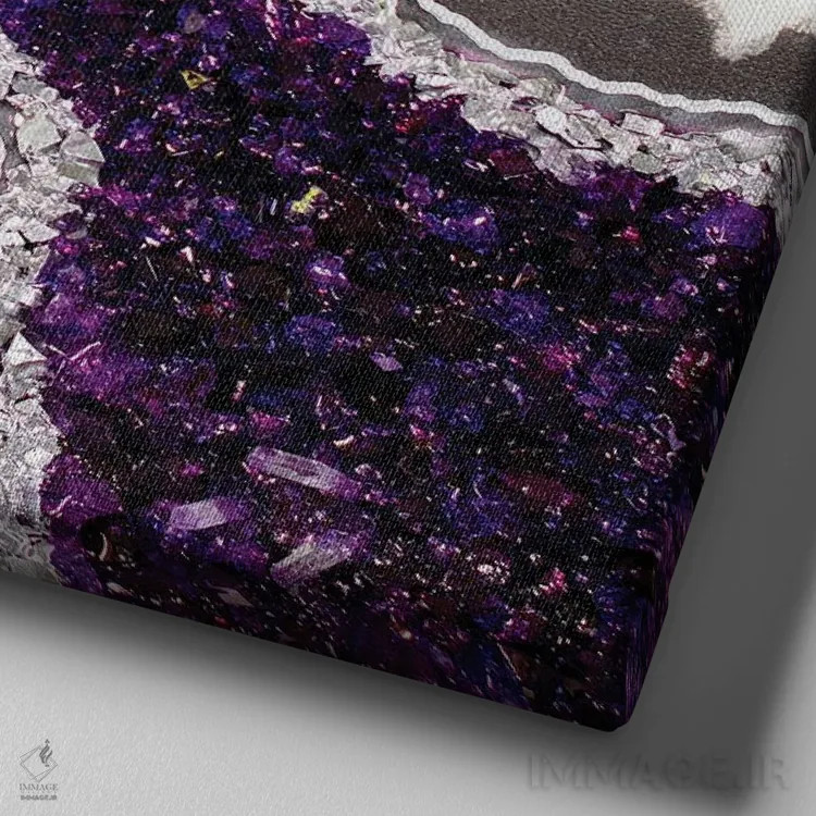 تابلو شام در پمپی (شهری باستانی) اثر گوگا استودیو (استودیوی هنری) - نمای نزدیک بافت بوم