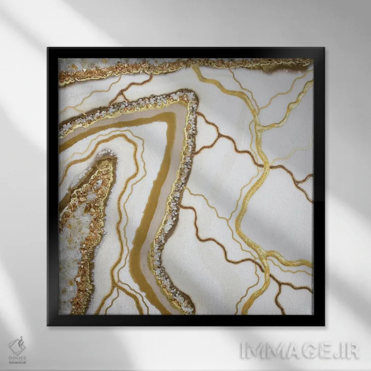 تابلو ورود پرسئوس بخش دوم اثر گوگا استودیو (استودیوی هنری) - نمای قابدار مشکی