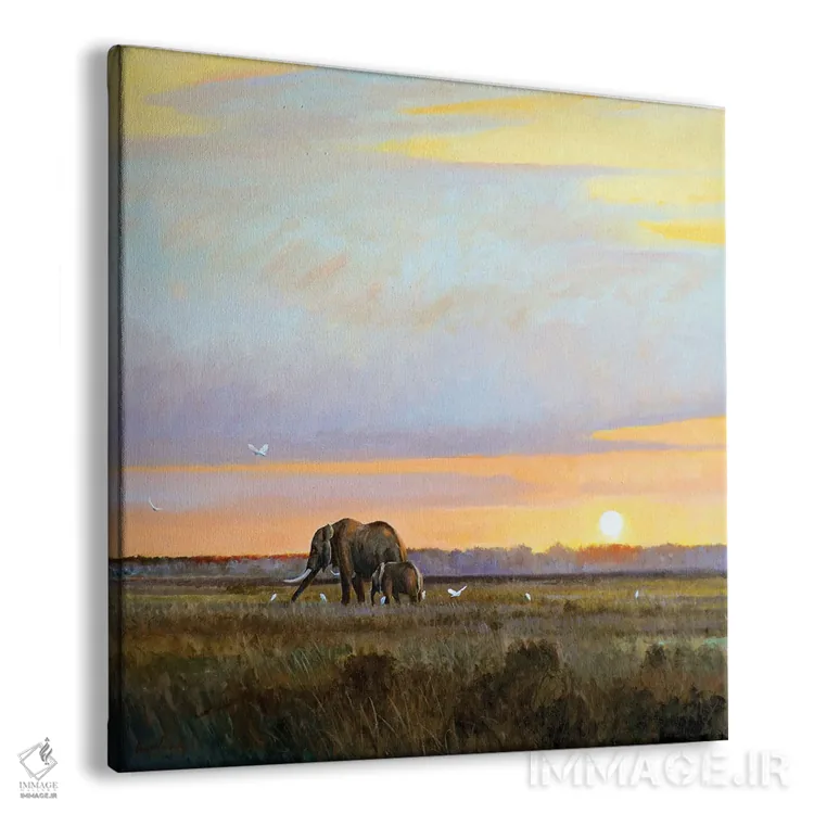 تابلو آرام اثر گرانت هکینگ - نمای پرسپکتیو محصول