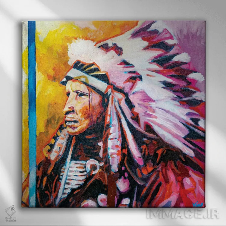 تابلو رؤیابین اثر گرگ هایل - نمای روبهرو روی دیوار