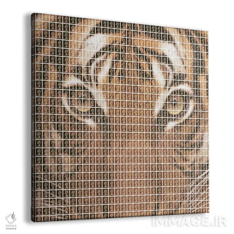 تابلو ببر اثر گری هاگبن - نمای پرسپکتیو محصول