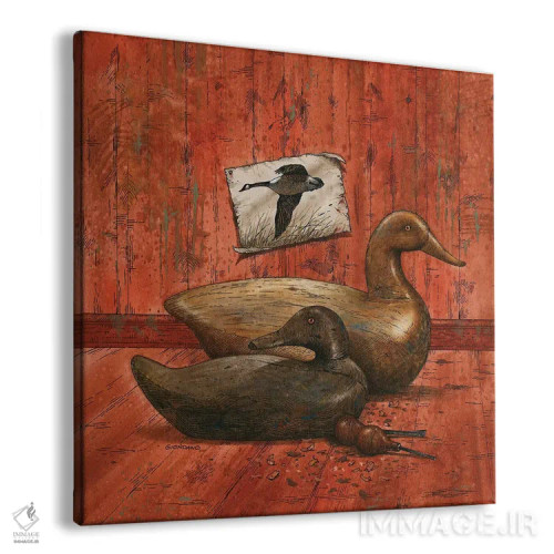 تابلو دستهای از دامهای شکار اثر جوردانو استودیو (استودیوی هنری) - نمای پرسپکتیو محصول