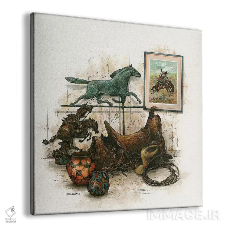 تابلو درون زینسازی اثر جوردانو استودیو (استودیوی هنری) - نمای پرسپکتیو محصول