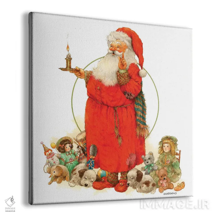 تابلو جرقهای از یک اندیشه اثر جوردانو استودیو (استودیوی هنری) - نمای پرسپکتیو محصول