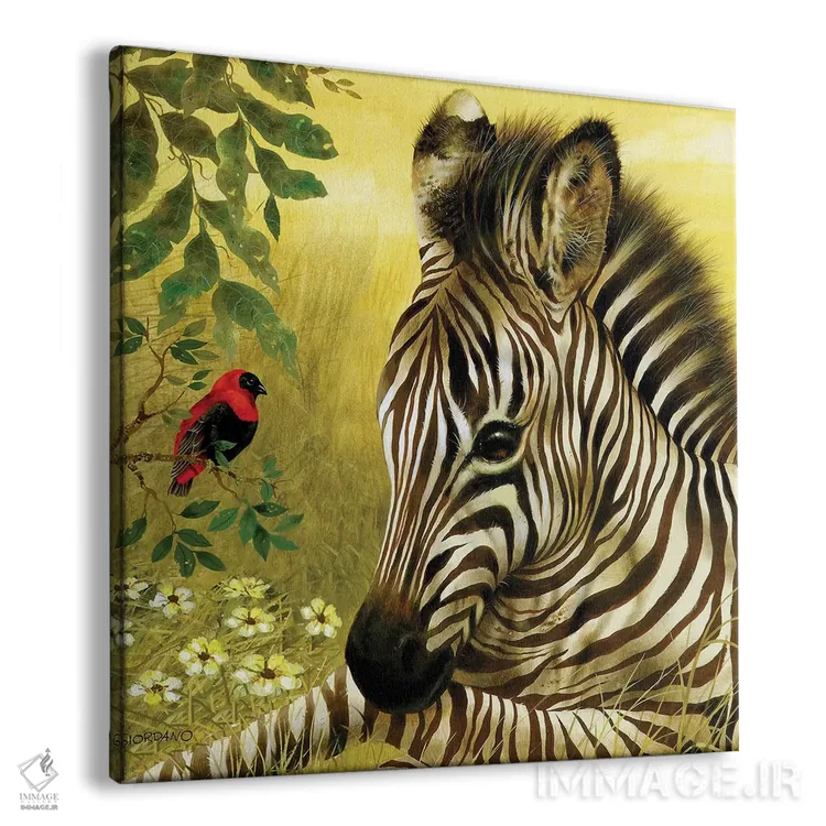 تابلو زی جوان (حرف اول نام یا نماد) اثر جوردانو استودیو (استودیوی هنری) - نمای پرسپکتیو محصول