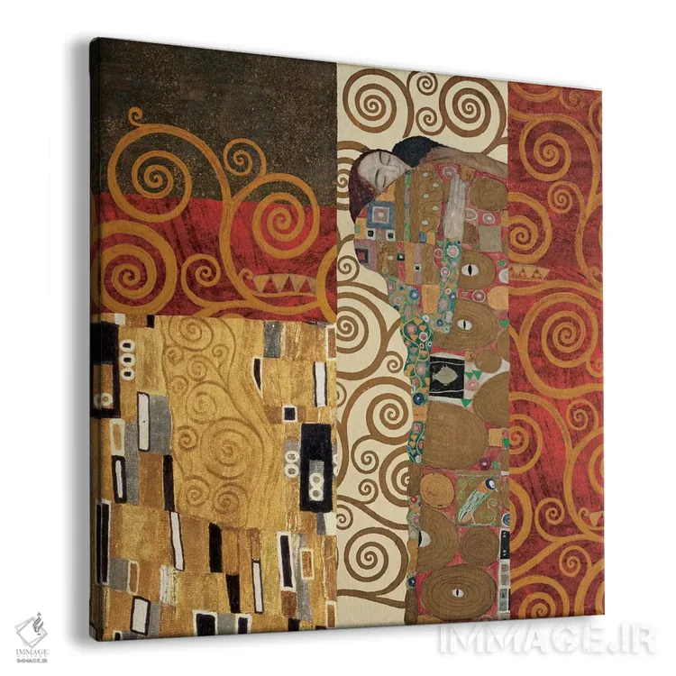 تابلو جزئیات کلیمت اثر گوستاو کلیمت - نمای پرسپکتیو محصول