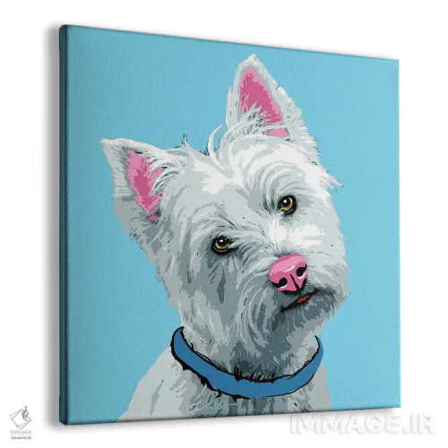 تابلو وِستی آبی ووفهول اثر گرچن کیش سرانو - نمای پرسپکتیو محصول