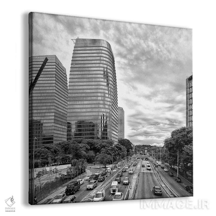 تابلو عکاسی خیابانی ۳۰ اثر گلاوکو منهالی - نمای پرسپکتیو محصول