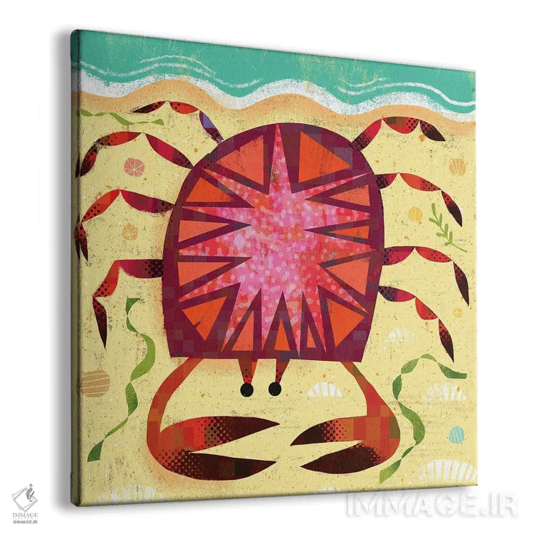 تابلو خرچنگ اثر گارث لوکاس - نمای پرسپکتیو محصول