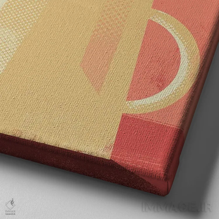 تابلو کلاغ با کوزه اثر گارث لوکاس - نمای نزدیک بافت بوم