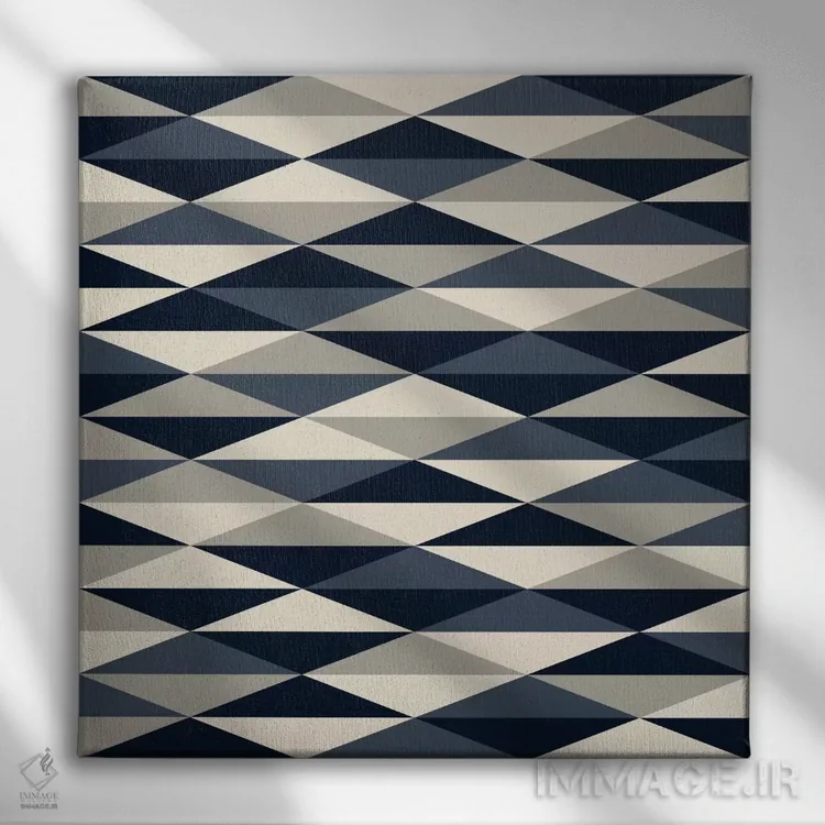 تابلو مونو ۱ (تکرنگ) اثر گرگ مابلی - نمای روبهرو روی دیوار