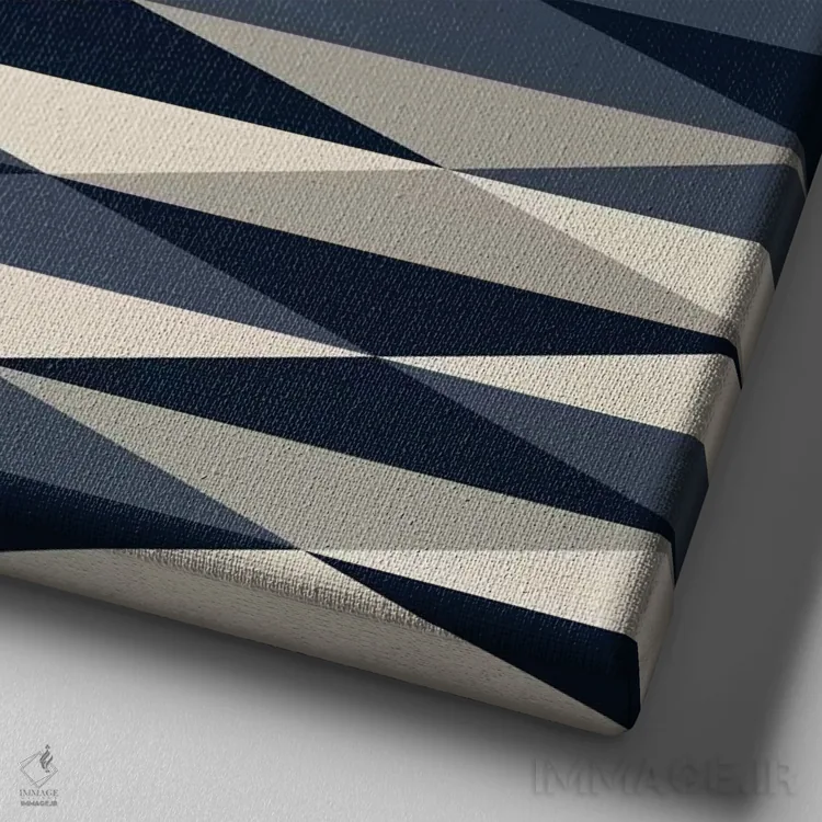 تابلو مونو ۱ (تکرنگ) اثر گرگ مابلی - نمای نزدیک بافت بوم