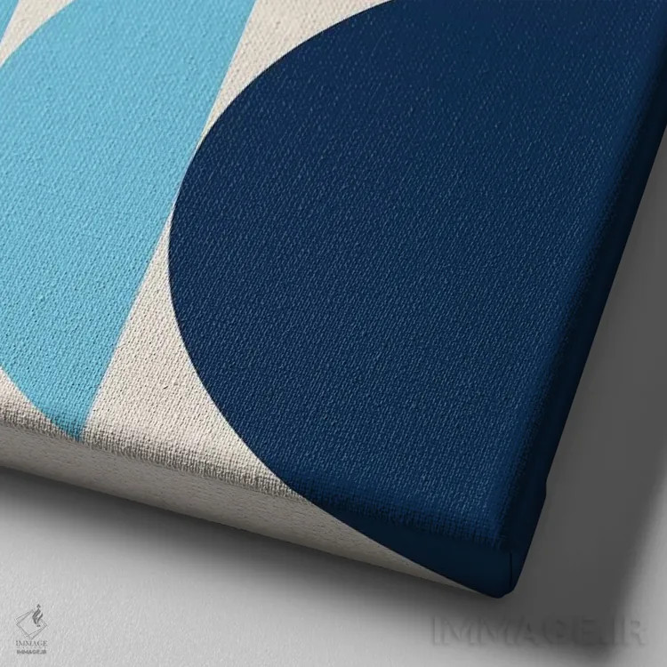 تابلو نسیم ۲ اثر گرگ مابلی - نمای نزدیک بافت بوم