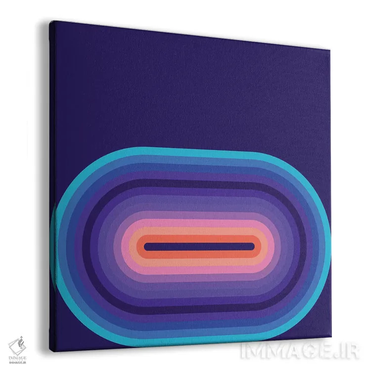 تابلو روانِ خنک ۲ اثر گرگ مابلی - نمای پرسپکتیو محصول