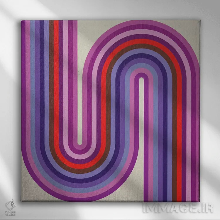 تابلو شیرینی روان ۱ اثر گرگ مابلی - نمای روبهرو روی دیوار