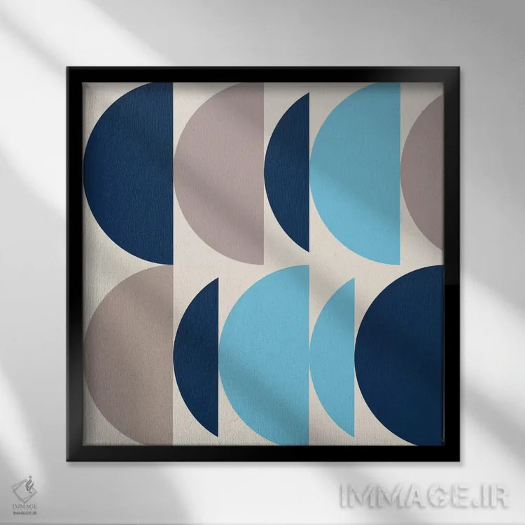 تابلو نسیم ۲ اثر گرگ مابلی - نمای قابدار مشکی