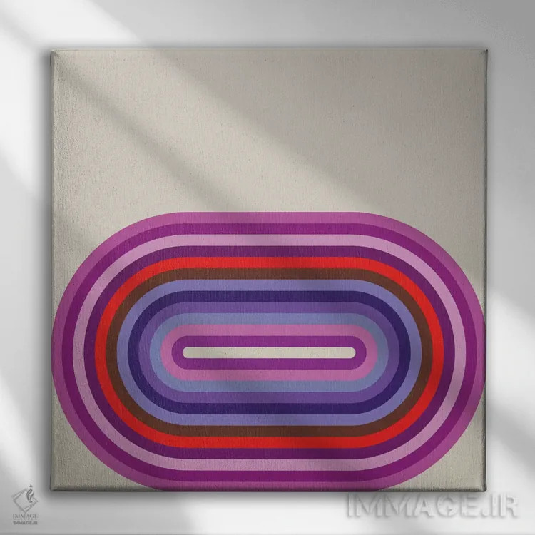 تابلو شیرینی روان ۲ اثر گرگ مابلی - نمای روبهرو روی دیوار