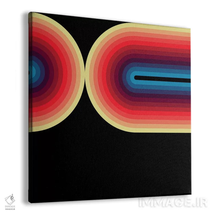 تابلو روانِ تیره ۳ اثر گرگ مابلی - نمای پرسپکتیو محصول