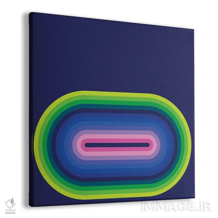 تابلو جریان نئون ۲ اثر گرگ مابلی - نمای پرسپکتیو محصول