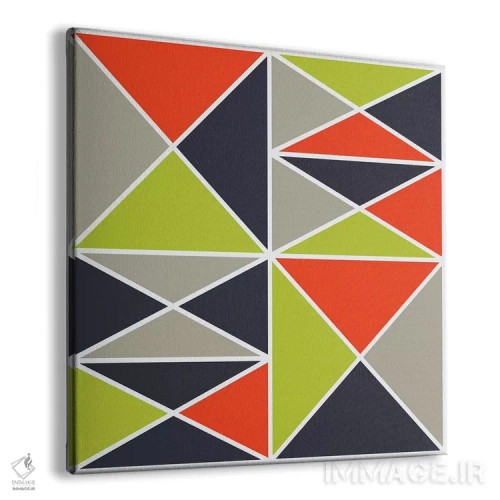 تابلو ساختار ۳ (گرم) اثر گرگ مابلی - نمای پرسپکتیو محصول