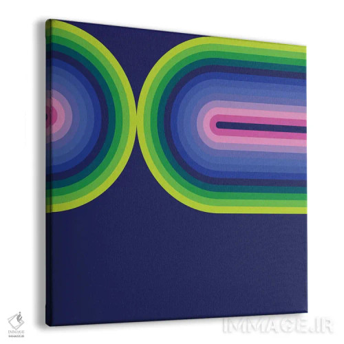 تابلو جریان نئون ۳ اثر گرگ مابلی - نمای پرسپکتیو محصول