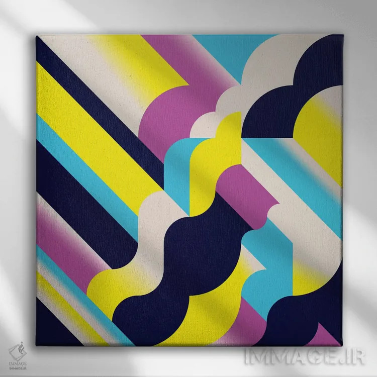 تابلو توکیو اثر گرگ مابلی - نمای روبهرو روی دیوار