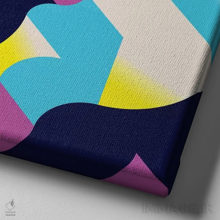 تابلو توکیو اثر گرگ مابلی - نمای نزدیک بافت بوم