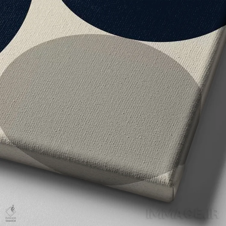 تابلو مونو ۲ اثر گرگ مابلی - نمای نزدیک بافت بوم