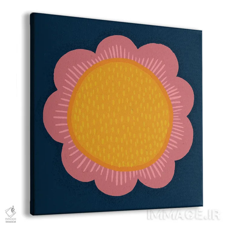 تابلو شکوفه اثر سارا گون - نمای پرسپکتیو محصول