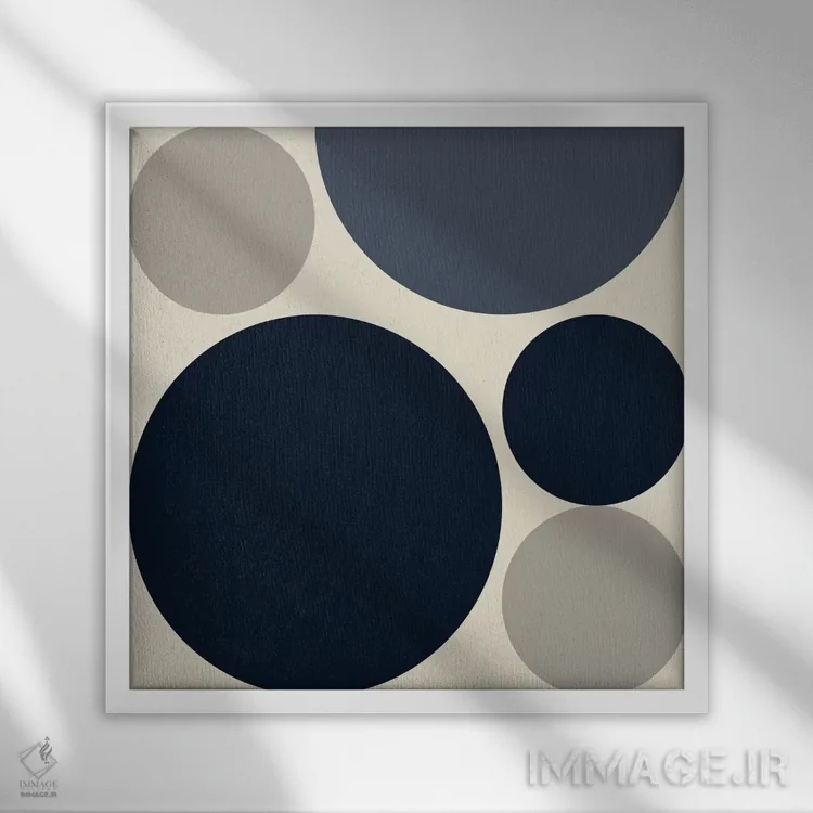 تابلو مونو ۲ اثر گرگ مابلی - نمای قابدار سفید