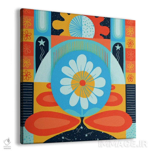 تابلو کشتی اشکال (سفینه مفهومی) اثر سارا گون - نمای پرسپکتیو محصول