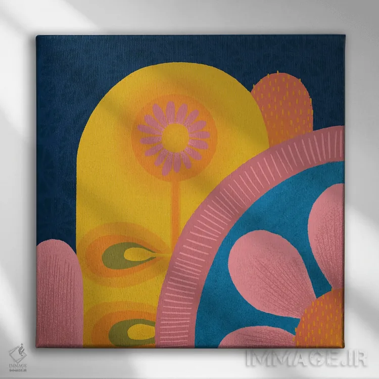 تابلو هیپنوتیزم اثر سارا گون - نمای روبهرو روی دیوار