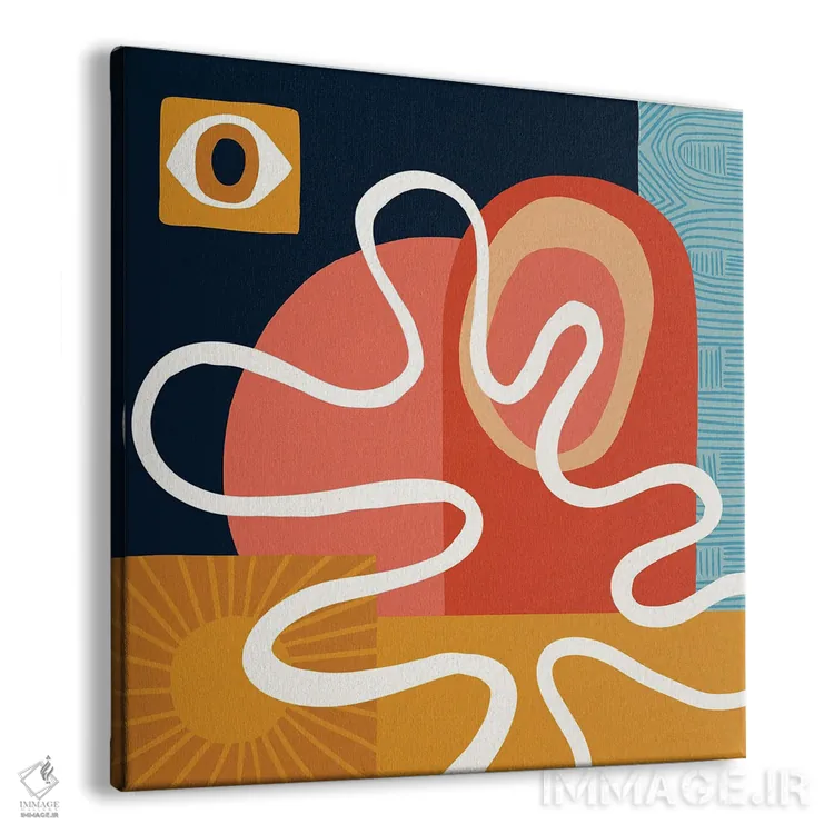 تابلو دید انتقادی به گذشته اثر سارا گون - نمای پرسپکتیو محصول