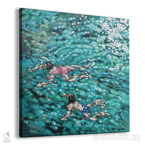 تابلو فقط شنا کن اثر گوردون هانت - نمای پرسپکتیو محصول