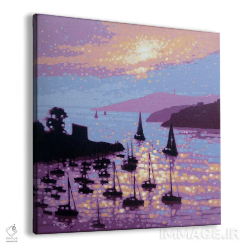 تابلو به سوی بندر امن اثر گوردون هانت - نمای پرسپکتیو محصول