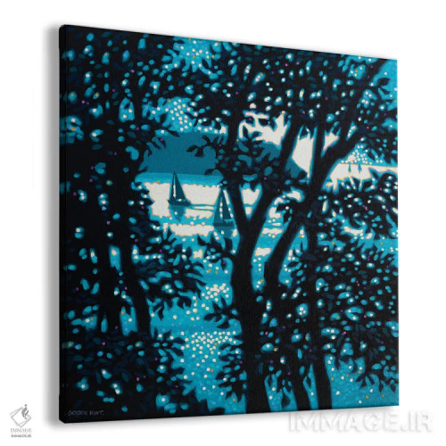 تابلو از میان درختان اثر گوردون هانت - نمای پرسپکتیو محصول